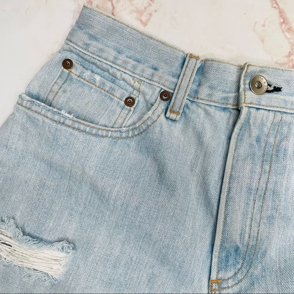 rag & bone Glena Whole Justine Ripped Distressed Jean Short - Picture 5 of 9
